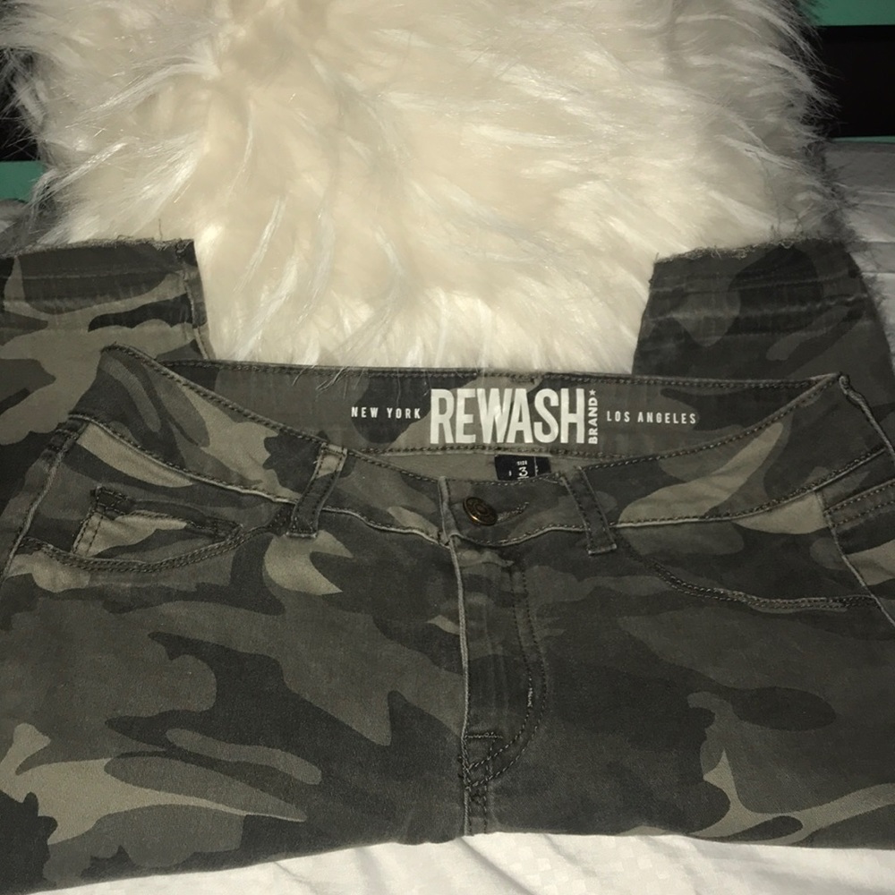 Camo jeans